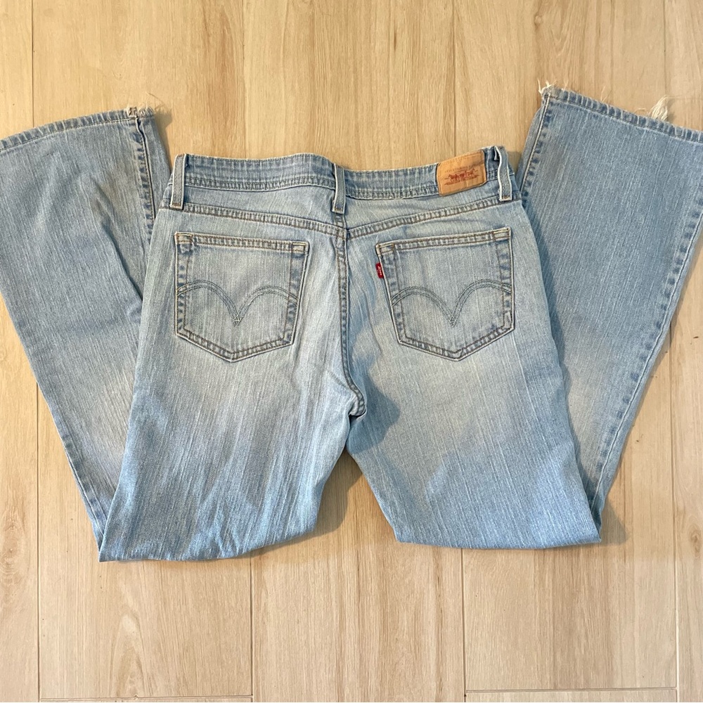 Levi’s super low bootcut 518 jeans